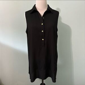 Roz & Ali long black tank